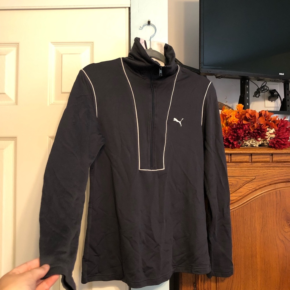 Puma Quarter Zip Athletic Jacket